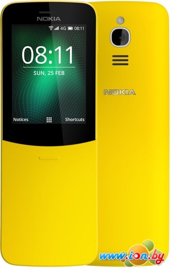 Мобильный телефон Nokia 8110 4G Dual SIM (желтый) в Бресте