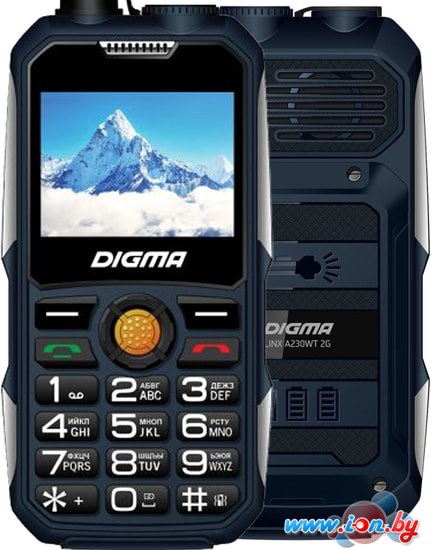 Мобильный телефон Digma Linx A230WT 2G (синий) в Бресте