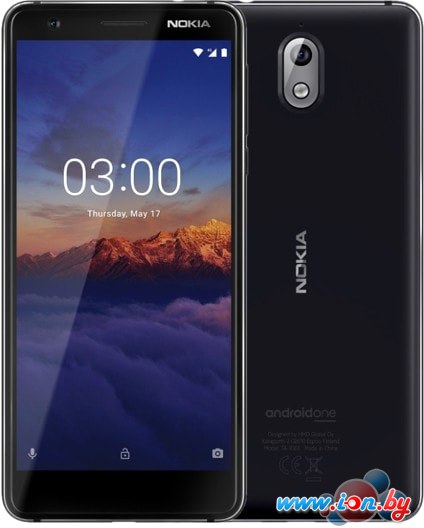 Смартфон Nokia 3.1 Dual SIM (черный) в Бресте