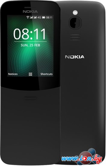 Мобильный телефон Nokia 8110 4G Dual SIM (черный) в Бресте