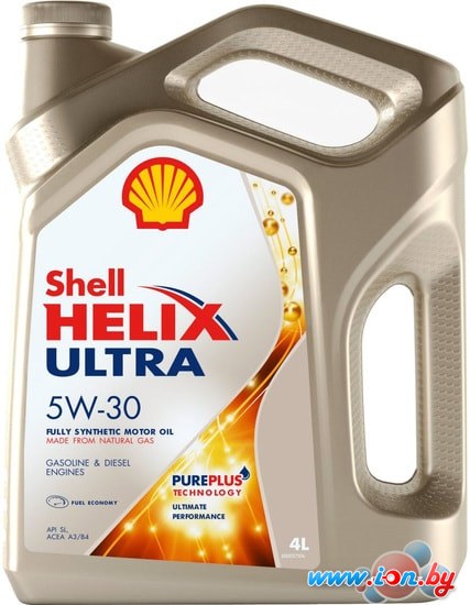 Моторное масло Shell Helix Ultra 5W-30 4л в Могилёве