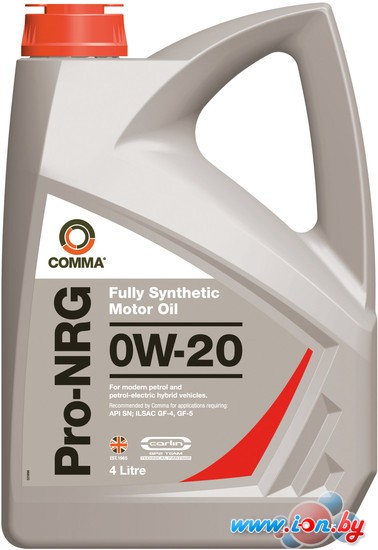 Моторное масло Comma Pro-NRG 0W-20 4л в Бресте