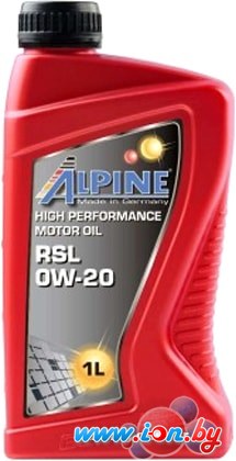 Моторное масло Alpine RSL 0W-20 1л в Гомеле