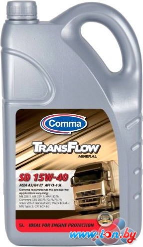 Моторное масло Comma TransFlow SD 15W-40 5л в Гродно