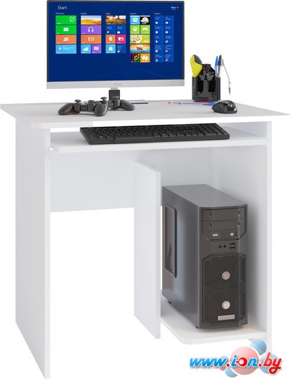 Компьютерный стол Сокол КСТ-21.1 (белый) в Могилёве