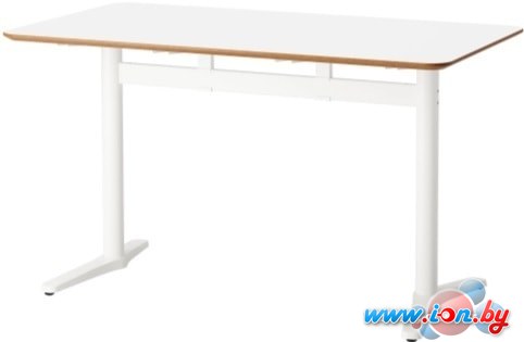 Обеденный стол Ikea Бильста (белый) 192.271.45 в Могилёве
