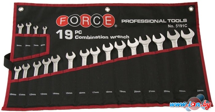 Набор ключей Force 5191C (19 предметов) в Гомеле