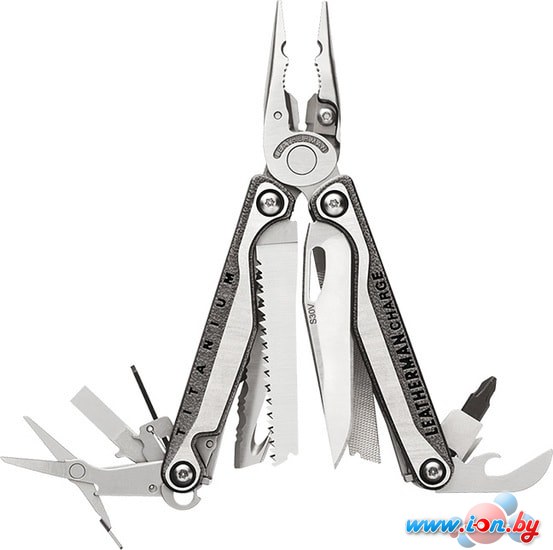 Туристический нож Leatherman Charge Plus TTi (серый) в Могилёве Туристический нож Leatherman Charge Plus TTi (серый) в Могилёве