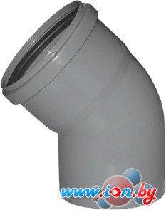 РосТурПласт Отвод для внутренней канализации 110х45° в Гомеле