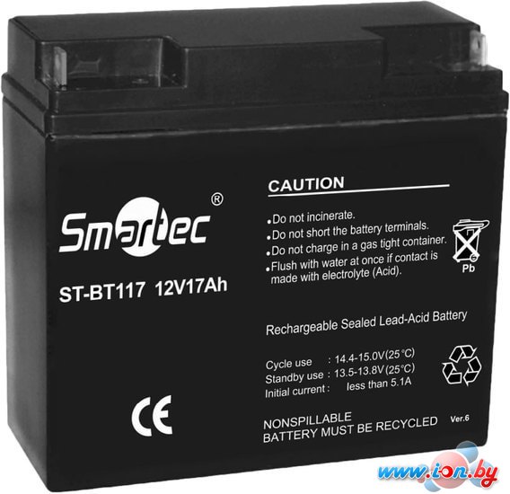 Аккумулятор для ИБП Smartec ST-BT117 (12В/17 А·ч) в Бресте
