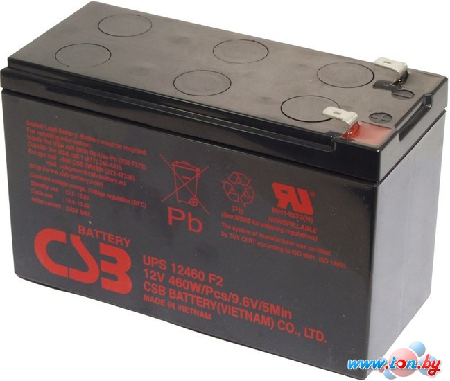 Аккумулятор для ИБП CSB UPS12460 F2 (12В/9 А·ч) в Могилёве