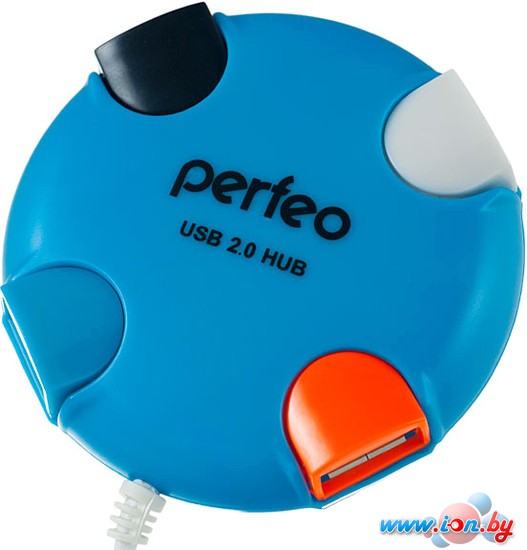 USB-хаб Perfeo PF-VI-H020 (синий) в Бресте