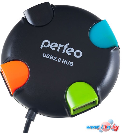 USB-хаб Perfeo PF-VI-H020 (черный) в Гомеле