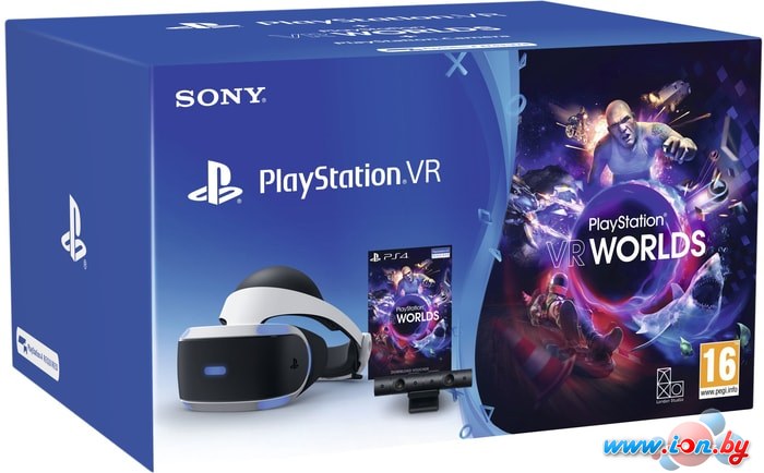 Очки виртуальной реальности Sony PlayStation VR v2 (с камерой и VR Worlds) в Могилёве
