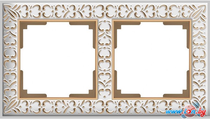 Рамка Werkel Antik WL07-Frame-02 (белое золото) в Гомеле