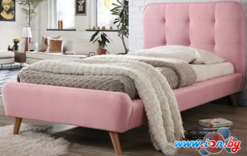 Кровать Signal Tiffany 90x200 (розовый) в Могилёве