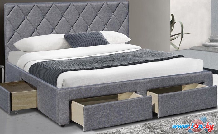 Кровать Halmar Betina 200x160 (серый) в Гомеле