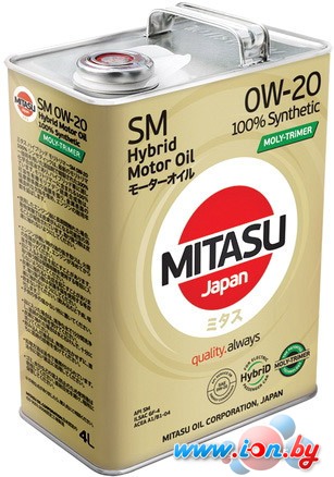 Моторное масло Mitasu MJ-M02 0W-20 4л в Бресте