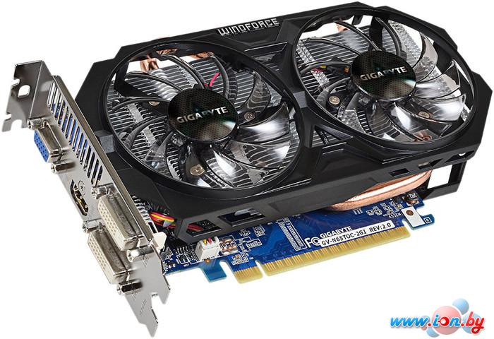 Видеокарта Gigabyte GeForce GTX 650 Ti OC 2GB GDDR5 (GV-N65TOC-2GI (rev. 2.0)) в Могилёве