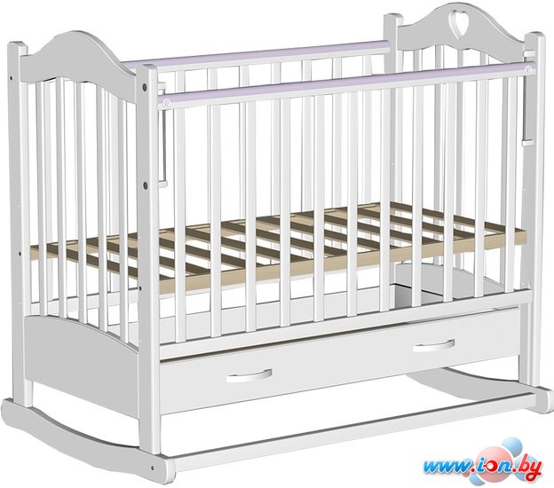 Детская кроватка Ведрусс Лана 2 (белый) в Гомеле