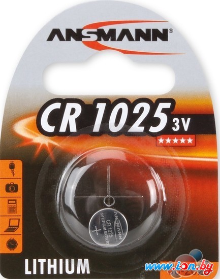 Батарейки Ansmann CR1025 [1516-0005] в Гомеле