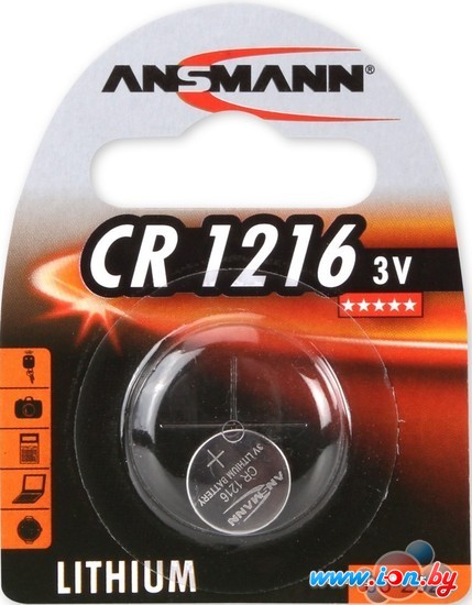 Батарейки Ansmann CR1216 [1516-0007] в Гомеле