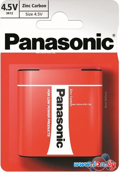 Батарейки Panasonic 3R12 4.5 v в Гомеле