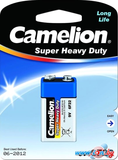Батарейки Camelion 9V 6F22-BP1B в Гомеле