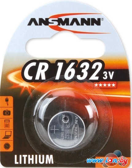 Батарейки Ansmann CR1632 [1516-0004] в Гомеле