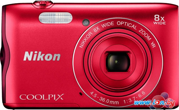 Фотоаппарат Nikon Coolpix A300 (красный) в Бресте