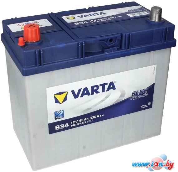 Автомобильный аккумулятор Varta Blue Dynamic B34 545 158 033 (45 А/ч) в Могилёве