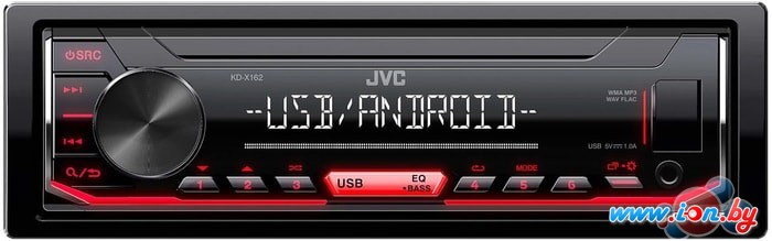 USB-магнитола JVC KD-X162 в Гомеле