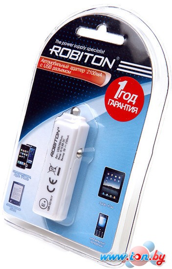 Зарядное устройство Robiton USB 2100/auto в Бресте