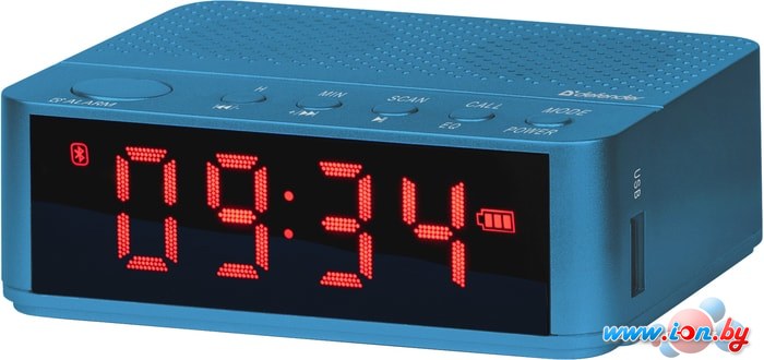 Радиочасы Defender Enjoy M800 (синий) в Могилёве