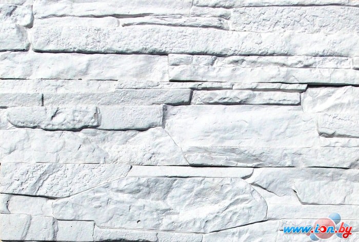 Декоративный камень Polinka Рифейский сланец 0200 (белый) в Бресте