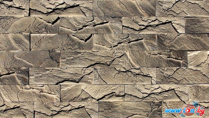 Декоративный камень Polinka Кирпичный скол 0802Т (бежевый тонированный) в Гомеле