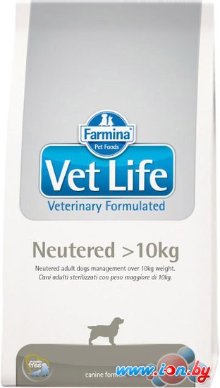 Корм для собак Farmina Vet Life Neutered Dog >10 kg 12 кг в Гомеле