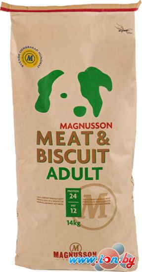 Корм для собак Magnusson Meat & Biscuit Adult 14 кг в Гомеле