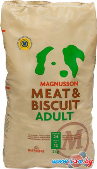 Корм для собак Magnusson Meat & Biscuit Adult 2 кг в Гомеле