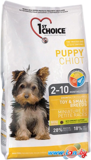 Корм для собак 1st Choice Puppy Toy & Small Breeds 7 кг в Бресте
