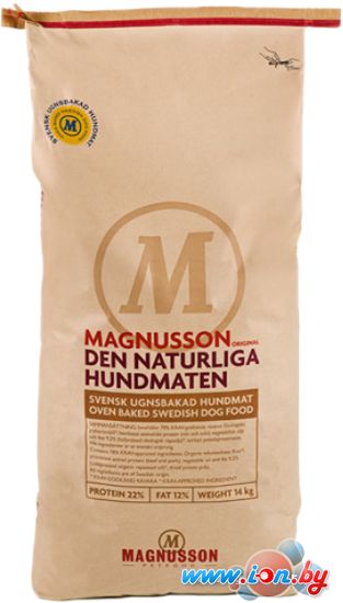 Корм для собак Magnusson Original Den Naturliga Hundmaten 14 кг в Витебске