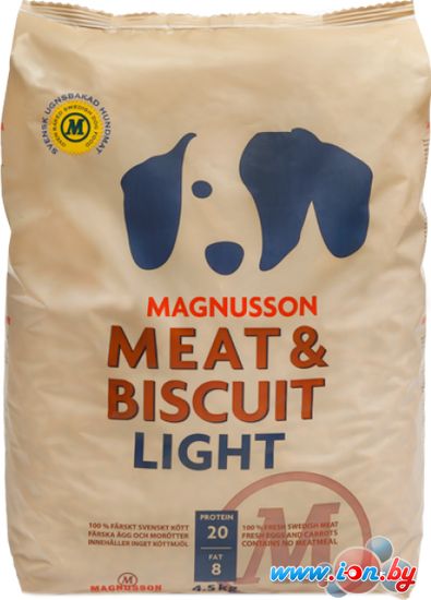 Корм для собак Magnusson Meat & Biscuit Light 4.5 кг в Бресте