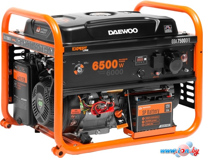 Бензиновый генератор Daewoo Power GDA 7500DFE в Гомеле