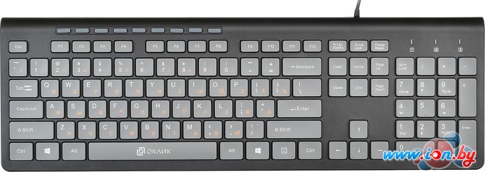 Клавиатура Oklick 480M (черный/серый) в Гомеле