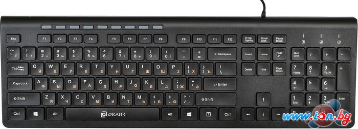 Клавиатура Oklick 480M (черный) в Гомеле