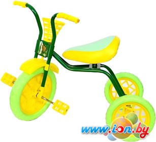 Детский велосипед Самокатыч Зубренок (желтый/зеленый) в Бресте