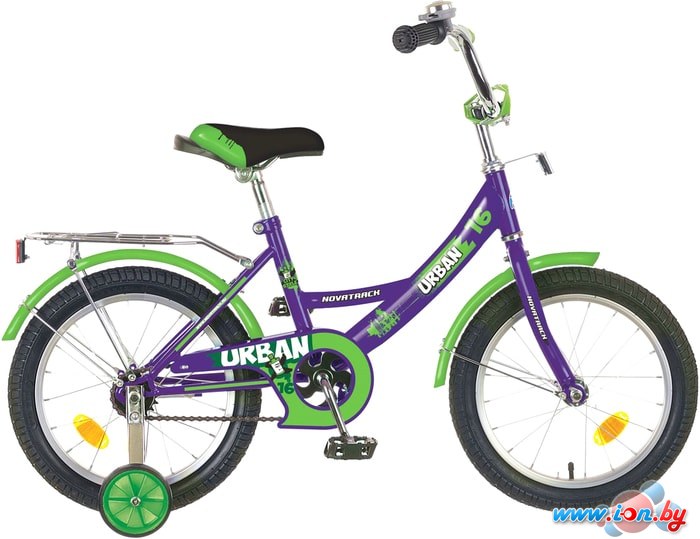 Детский велосипед Novatrack Urban 14 (фиолетовый) в Гомеле