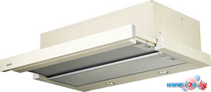 Кухонная вытяжка Akpo Light eco glass twin 60 WK-7 (бежевый) в Гомеле