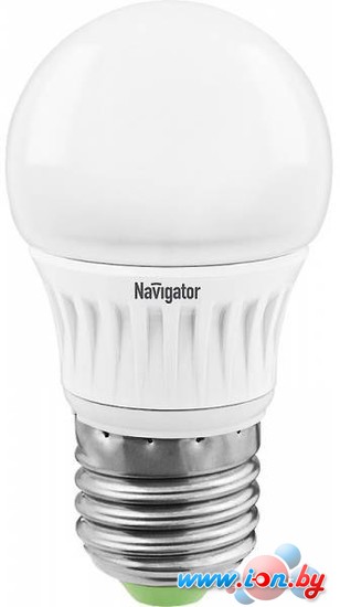Светодиодная лампа Navigator NLL-G45 E27 7 Вт 4000 К [NLL-G45-7-230-4K-E27] в Гомеле