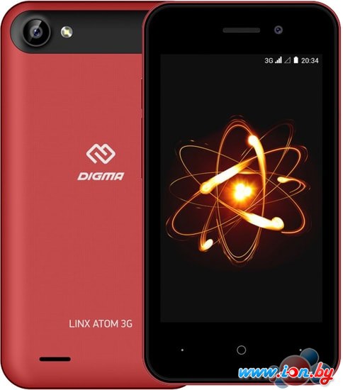 Смартфон Digma Linx Atom 3G (красный) в Витебске